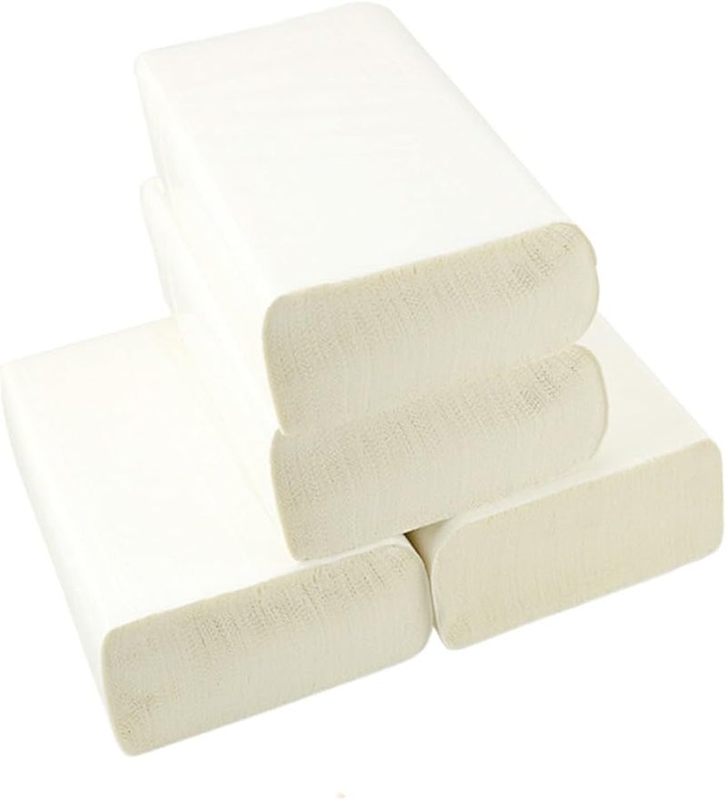 Yardwe Thickened Paper Towels 4 Rolls Oil Absorbent Kitchen Tissue For Home Office - Image 1